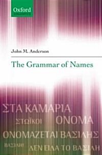 The Grammar of Names (Hardcover)