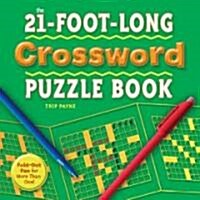 The 21-foot-long Crossword Puzzle Book (Hardcover, SLP)
