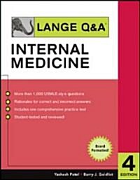 Lange Q&A Internal Medicine (Paperback, 4th)