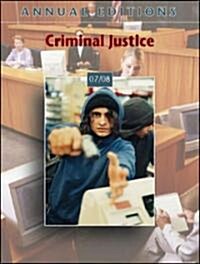 Criminal Justice 07/08 (Paperback, 31th)