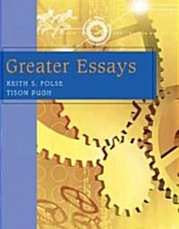 [중고] Greater Essays (Paperback)