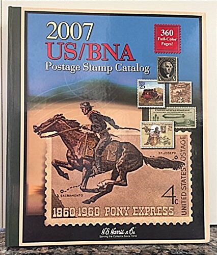 2007 Us/ Bna Postage Stamp Catalog (Hardcover, Spiral)