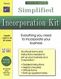 Simplified Incorporation Kit (Hardcover, CD-ROM)