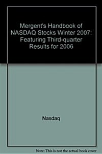 Mergents Handbook of Nasdaq Stocks (Paperback)