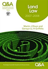 Q&a Land Law 2007-2008 (Paperback, 1st)