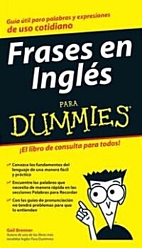 Frases En Ingl? Para Dummies (Paperback)