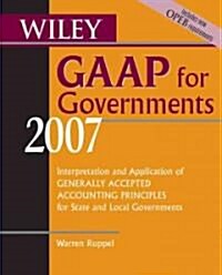 Wiley GAAP for Governments 2007 (Paperback)
