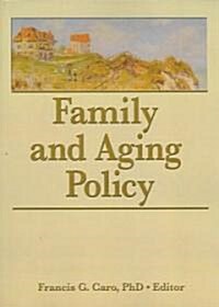 Family and Aging Policy (Paperback)