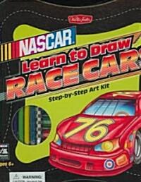 Walter Foster Nascar Learn to Draw Race Cars Kit (Hardcover, PCK)