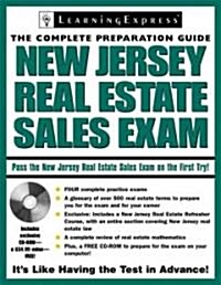 New Jersey Real Estate Sales Exam (Paperback, CD-ROM)