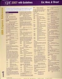 CPT 2007 AMA Express Reference Coding Card (CRD, 1st, LAM, RFC)