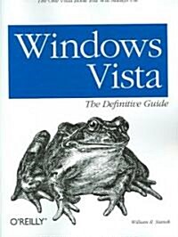 Windows Vista: The Definitive Guide (Paperback)