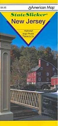 American Map StateSlicker New Jersey (Paperback, FOL, LAM, MA)