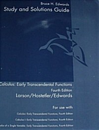 Calculus, Early Transcendental Functions (Paperback, 4th, Study Guide)