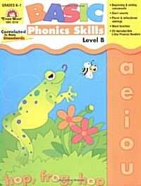 [중고] Basic Phonics Skills, Kindergarten - Grade 1 (Level B) Teacher Resource (Paperback, Teacher)
