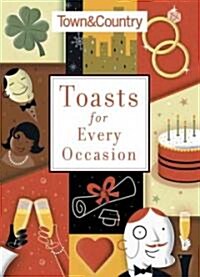 Town & Country Toasts for Every Occasion (Paperback)