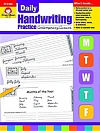 Daily Handwriting Practice: Contemporary Cursive, Kindergarten - Grade 6 Teacher Edition (Paperback, Teacher)