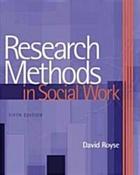 Research Methods in Social Work (Paperback, 5th)