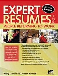 Expert Resumes for People Returning to Work (Paperback, 2nd)