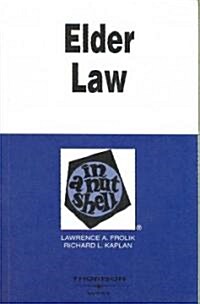 Elder Law in a Nutshell (Paperback, 4th)