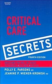 Critical Care Secrets (Paperback, 4th)