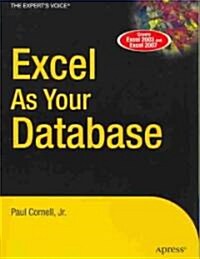 Excel as Your Database (Paperback)