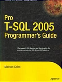 Pro T-sql 2005 Programmers Guide (Paperback)