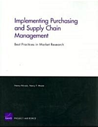Implementing Purchasing and Supply Chain Management: Best Practices in Market Research (Paperback)