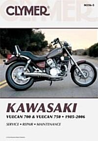 Kawasaki Vulcan 700 & Vulcan 750 Motorcycle (1985-2006) Service Repair Manual (Paperback, 5 Revised edition)