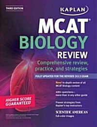 Kaplan MCAT Biology Review (Paperback, 3rd, CSM)