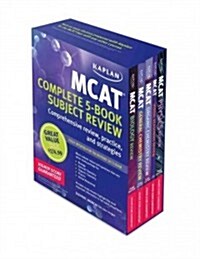 Kaplan MCAT Review Complete 5-Book Subject Review (Paperback, 3, Edition, Revise)