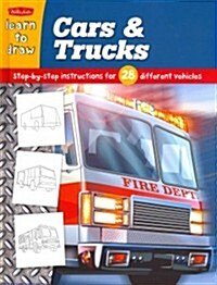 Learn to Draw Cars & Trucks (Library Binding)