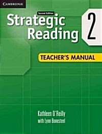 Strategic Reading Level 2 Teachers Manual (Paperback, 2 Revised edition)