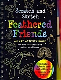 Feathered Friends Scratch and Sketch (Hardcover, ACT, CSM, NO)