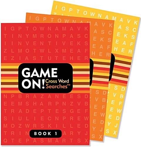 Game On! Cross Word Searches (Hardcover)