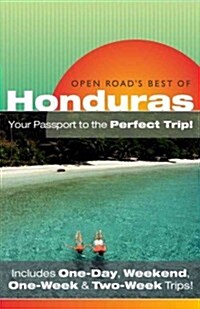 Open Roads Best of Honduras, 2nd Edition (Paperback, Original)