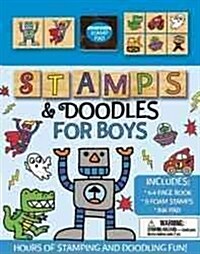 [중고] Stamps & Doodles for Boys [With Stamp Designs] (Hardcover)