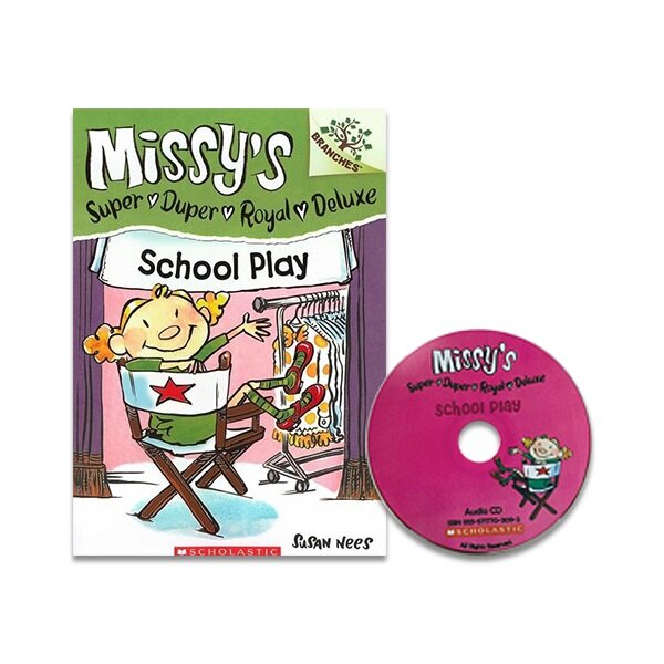 Missys Super Duper Royal Deluxe #3 : School Play (Paperback + CD)