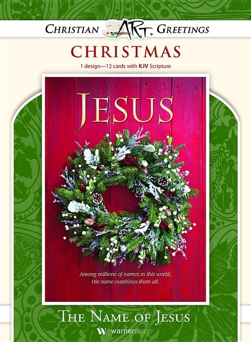 Boxed Cards Solid Christmas the Name of Jesus (Other)