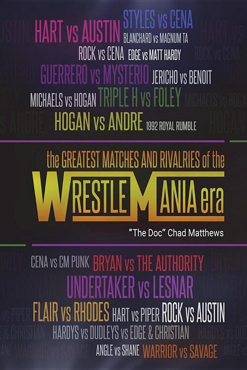 The Greatest Matches and Rivalries of the Wrestlemania Era (Paperback)