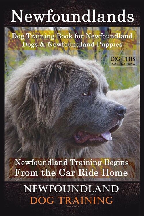 Newfoundlands Dog Training Book for Newfoundland Dogs & Newfoundland Puppies by D!g This Dog Training: Newfoundland Training Begins from the Car Ride (Paperback)