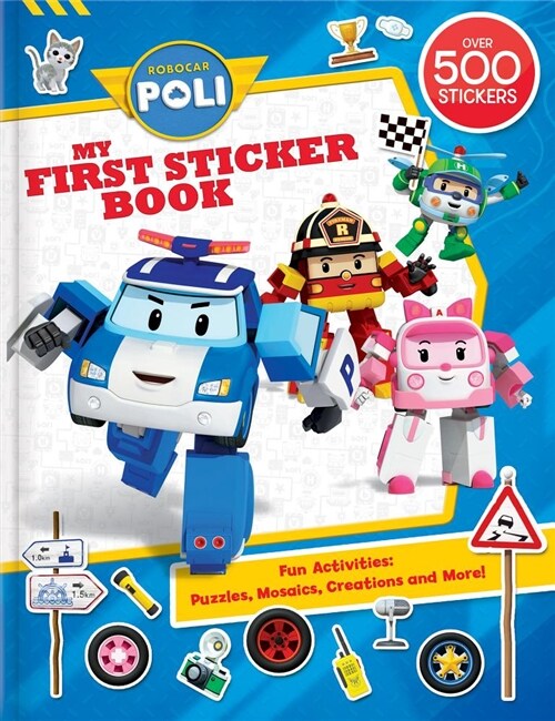 Robocar Poli: My First Sticker Book (Paperback)