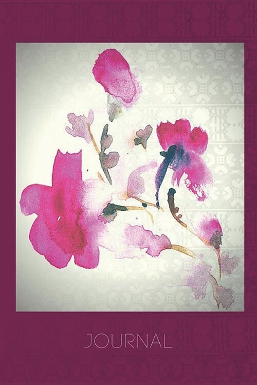 Journal: Pink Flowers (Diary, Notebook) (Paperback)
