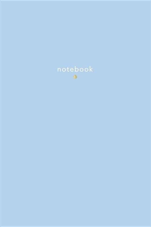 Notebook: Classic Lined Notebook Journal 120 Pages Powder Blue (Paperback)