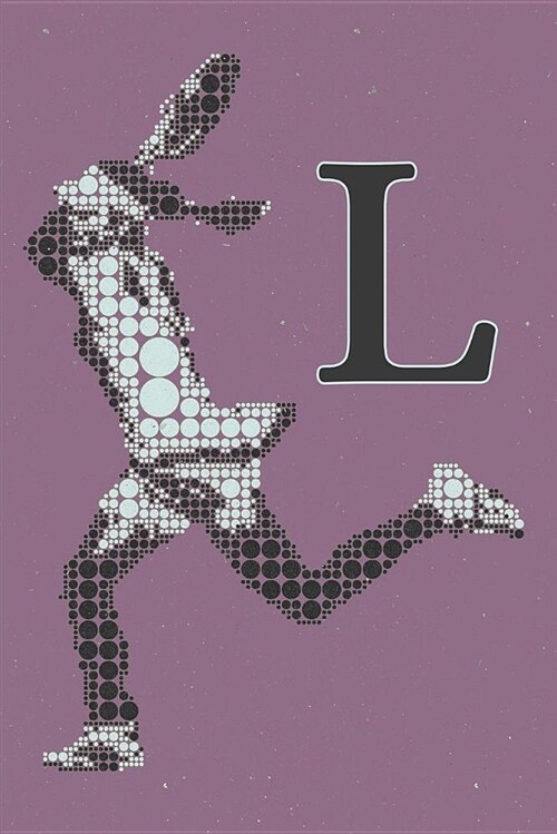 L Monogram Initial Tennis Journal: Personalized Tennis Gift, 6x9 Lined Blank Notebook, 150 Pages, Journal to Write in for Journaling, Notes, or Inspir (Paperback)