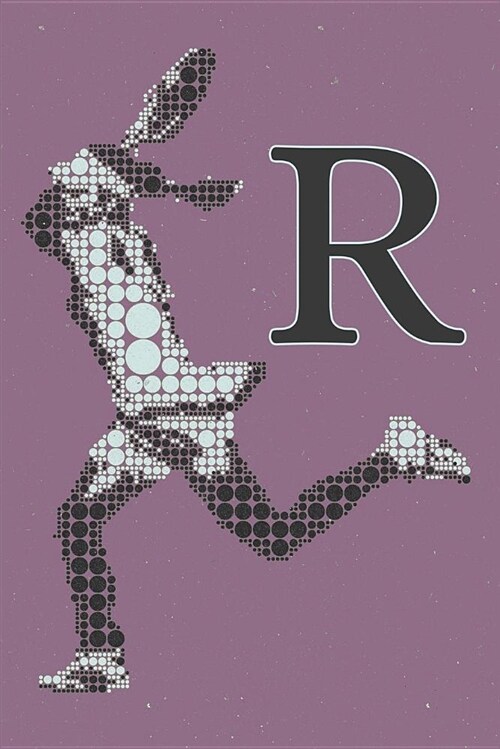 R Monogram Initial Tennis Journal: Personalized Tennis Gift, 6x9 Lined Blank Notebook, 150 Pages, Journal to Write in for Journaling, Notes, or Inspir (Paperback)