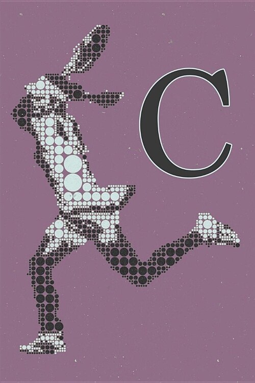 C Monogram Initial Tennis Journal: Personalized Tennis Gift, 6x9 Lined Blank Notebook, 150 Pages, Journal to Write in for Journaling, Notes, or Inspir (Paperback)