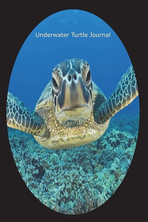 Underwater Turtle Journal: Scuba Diving Activity Novelty Gift Notebook (Paperback)