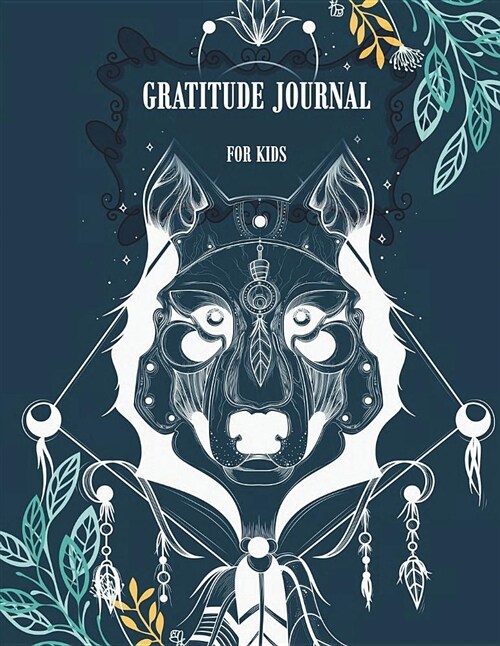 Gratitude Journal for Kids: Dog Black Cover, Grateful Journal, Positivity Journal, Daily Inspiration Journal for Daily Thanksgiving & Reflection, (Paperback)