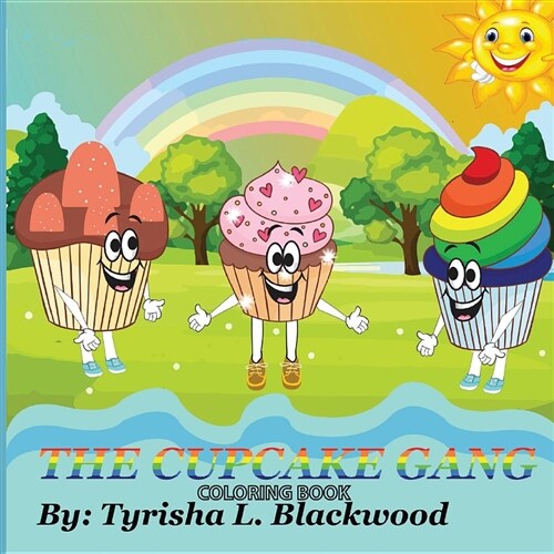 The Cupcake Gang Coloring Book (Paperback)